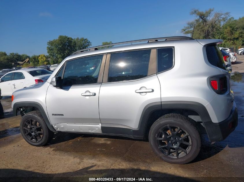 2020 Jeep Renegade Altitude 4X4 VIN: ZACNJBBBXLPL42743 Lot: 40320433