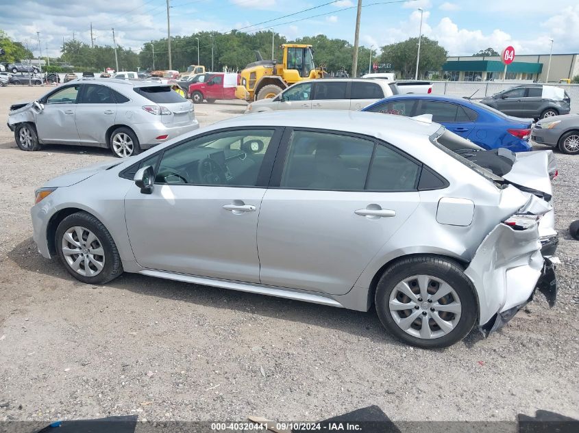 2021 Toyota Corolla Le VIN: JTDEPMAE7MJ149881 Lot: 40320441