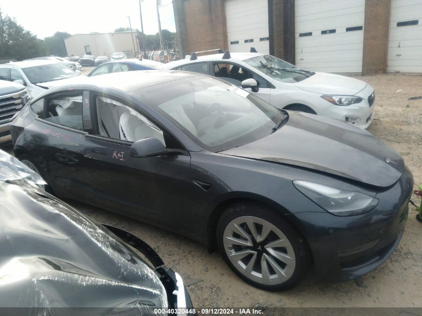 2023 Tesla Model 3 VIN: 5YJ3E1EB4PF631716 Lot: 40320448