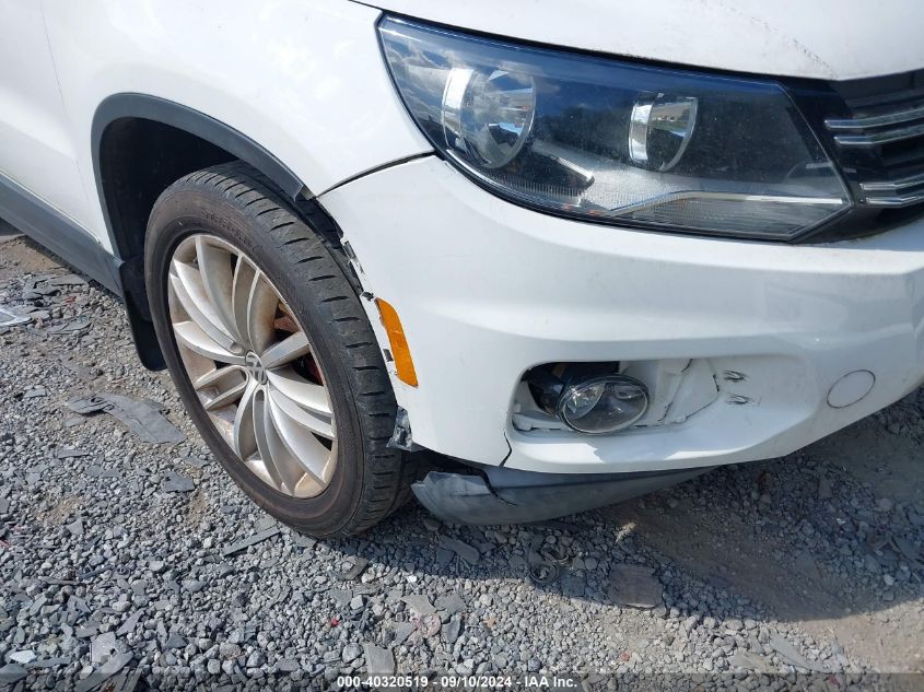 2013 VOLKSWAGEN TIGUAN SE - WVGBV7AX8DW548776