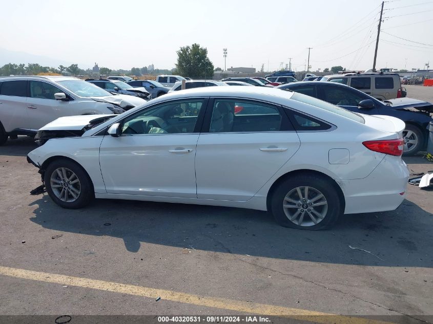 2016 Hyundai Sonata Se VIN: 5NPE24AF3GH344090 Lot: 40320531