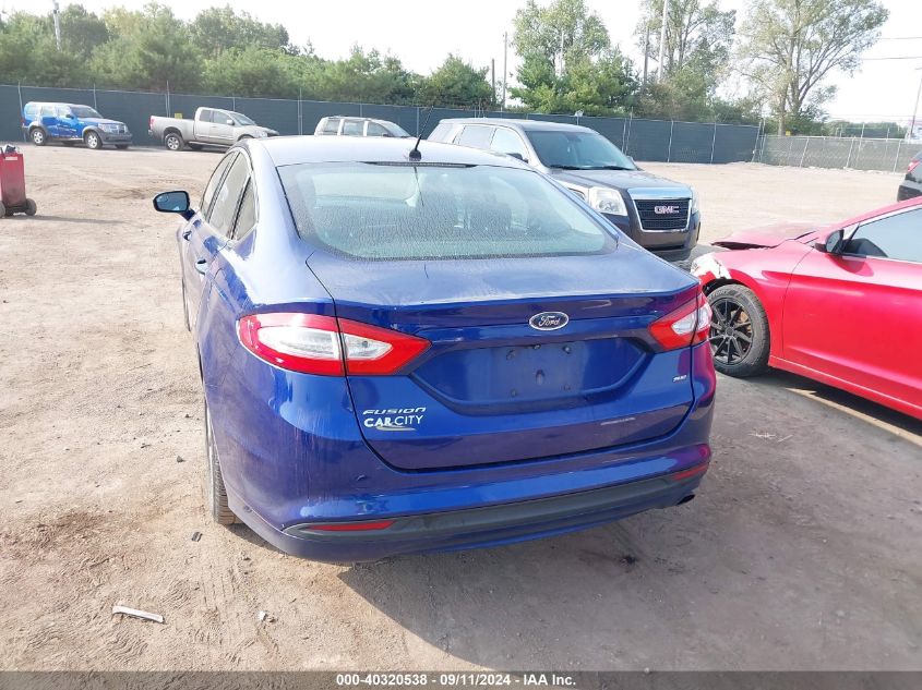 2016 FORD FUSION SE - 3FA6P0H75GR179742