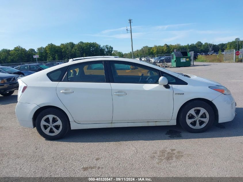 2014 Toyota Prius VIN: JTDKN3DU2E1818047 Lot: 40320547