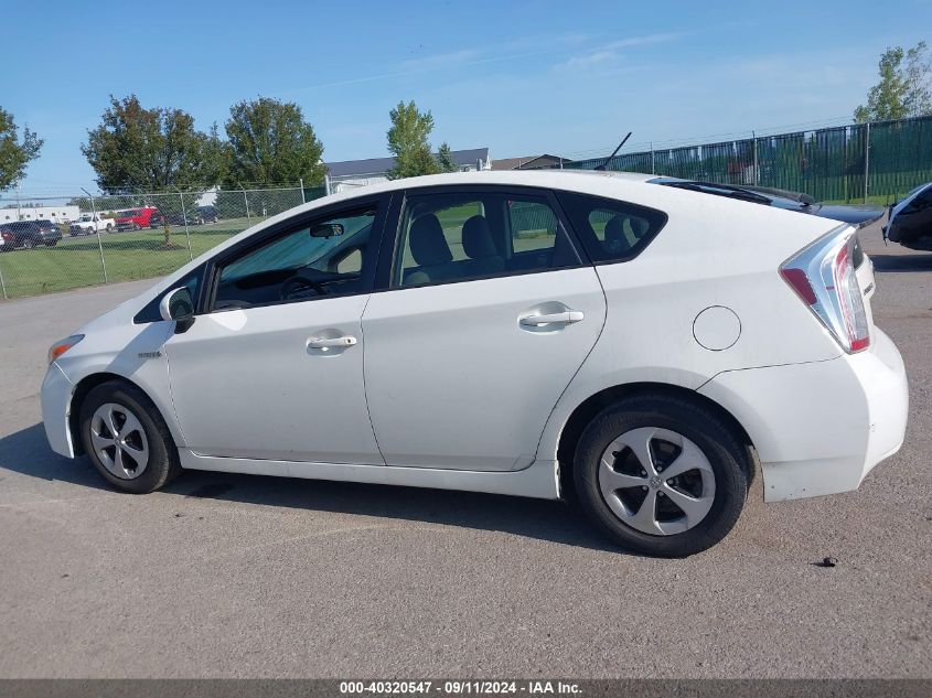 2014 Toyota Prius VIN: JTDKN3DU2E1818047 Lot: 40320547