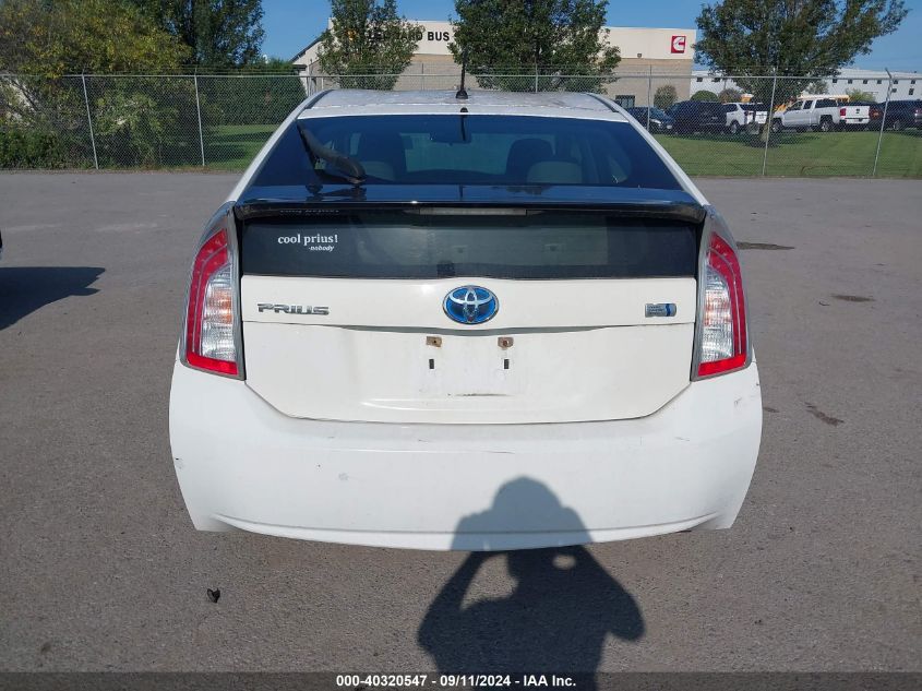 2014 Toyota Prius VIN: JTDKN3DU2E1818047 Lot: 40320547