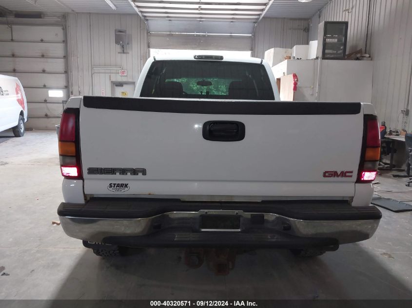 2005 GMC Sierra 2500Hd Sle VIN: 1GTHK29U85E162502 Lot: 40320571