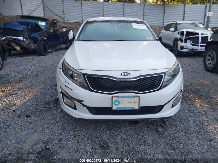 2015 Kia Optima Lx VIN: 5XXGM4A71FG496035 Lot: 40320572