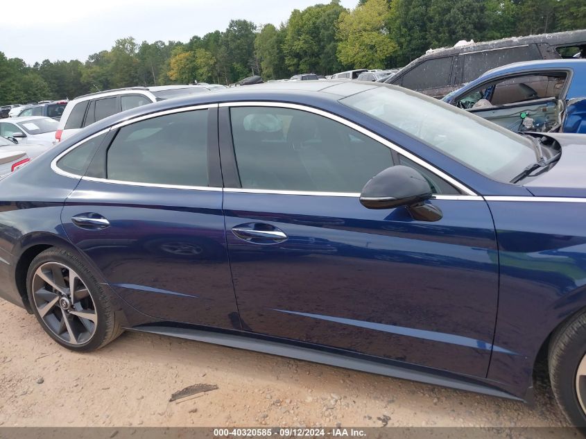 2022 Hyundai Sonata Sel Plus VIN: 5NPEJ4J23NH147269 Lot: 40320585