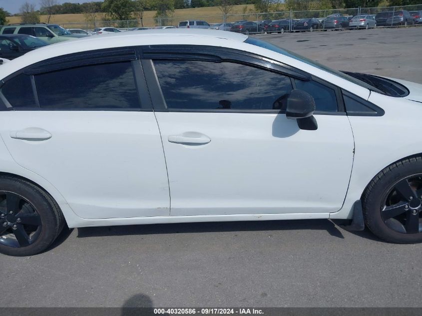 2012 Honda Civic Lx VIN: 19XFB2F58CE032936 Lot: 40320586