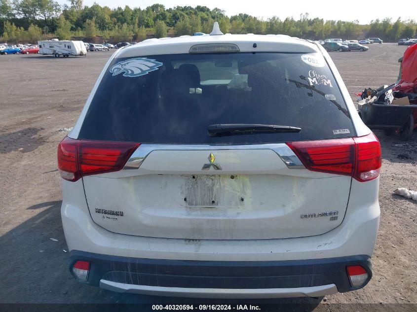 2018 Mitsubishi Outlander Se VIN: JA4AZ3A36JZ009216 Lot: 40320594