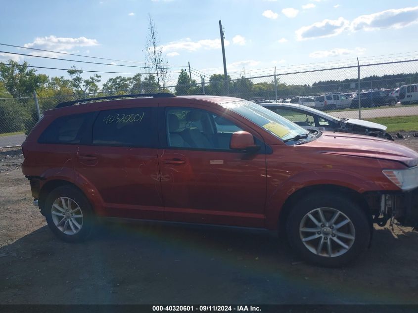 2013 Dodge Journey Sxt VIN: 3C4PDCBG0DT692249 Lot: 40320601