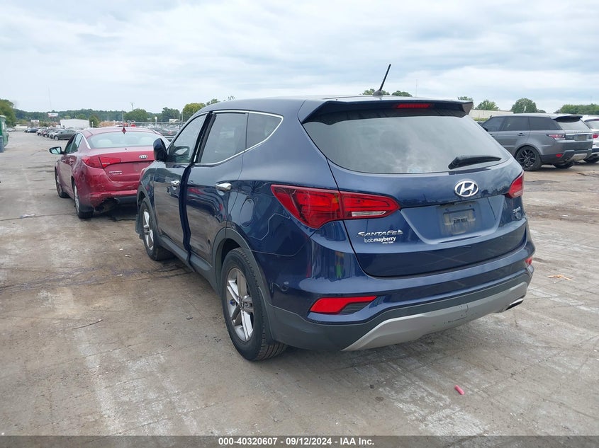 2018 HYUNDAI SANTA FE SPORT 2.4L VIN: 5XYZT3LB3JG509301