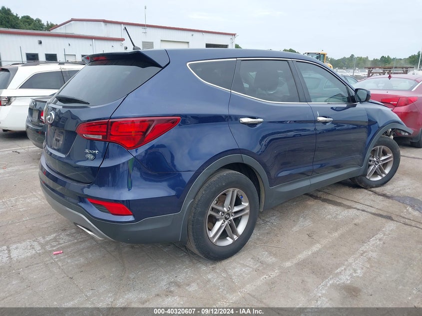2018 HYUNDAI SANTA FE SPORT 2.4L VIN: 5XYZT3LB3JG509301