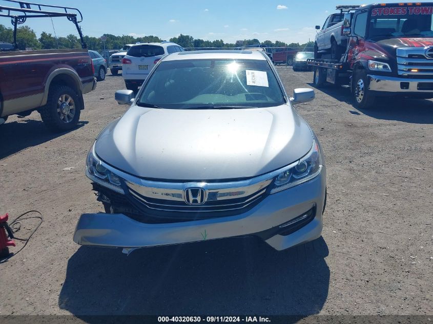 1HGCR2F81HA015030 2017 Honda Accord Ex-L