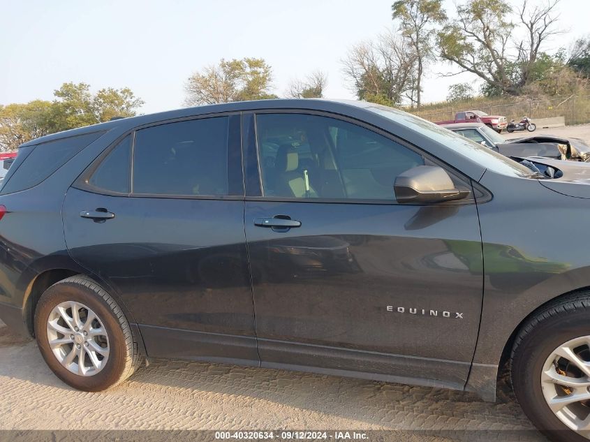 2018 Chevrolet Equinox Ls VIN: 2GNAXHEV2J6106002 Lot: 40320634