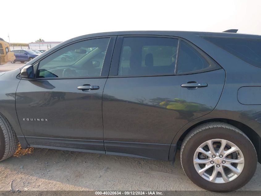 2018 Chevrolet Equinox Ls VIN: 2GNAXHEV2J6106002 Lot: 40320634