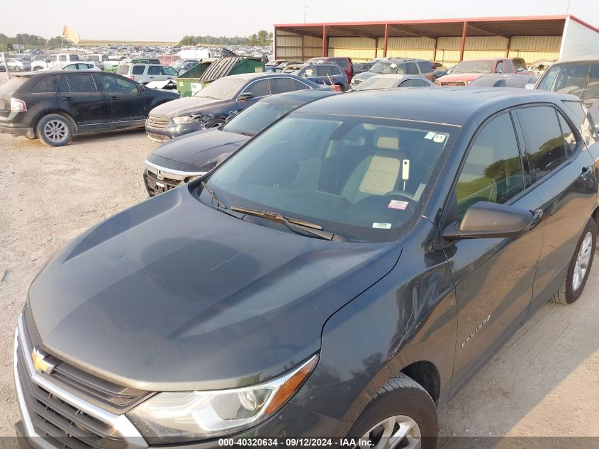 2018 Chevrolet Equinox Ls VIN: 2GNAXHEV2J6106002 Lot: 40320634