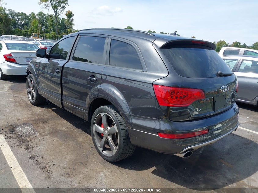 2014 AUDI Q7 3.0T S LINE PRESTIGE VIN: WA1CGAFE7ED011220