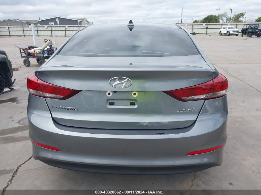 2017 Hyundai Elantra Limited VIN: KMHD84LF8HU318076 Lot: 40320662