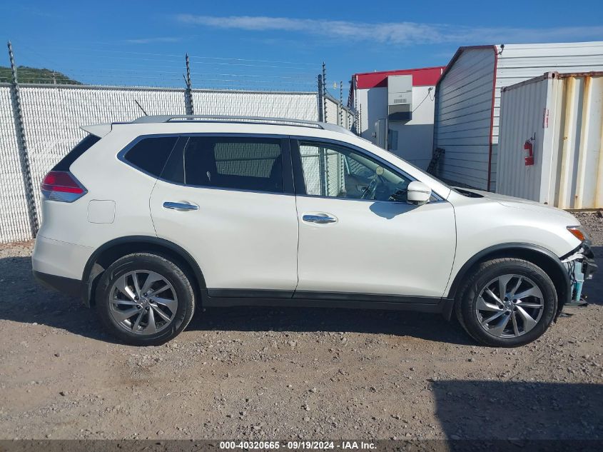 2015 Nissan Rogue Sl VIN: 5N1AT2MV4FC776292 Lot: 40320665