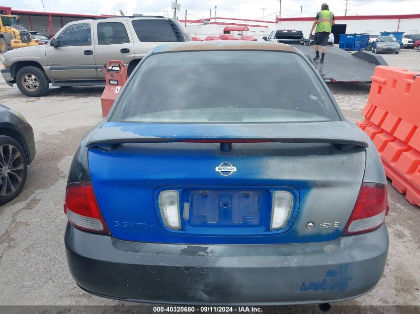 2001 Nissan Sentra Gxe VIN: 3N1CB51DX1L521286 Lot: 40320680