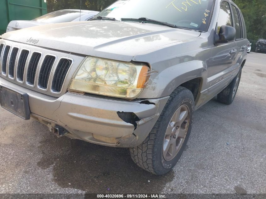 2001 Jeep Grand Cherokee Limited VIN: 1J4GW58N31C542908 Lot: 40320696