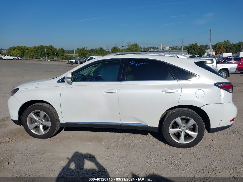 2T2BK1BA0DC192767 2013 Lexus Rx 350 350/Base/F Sport