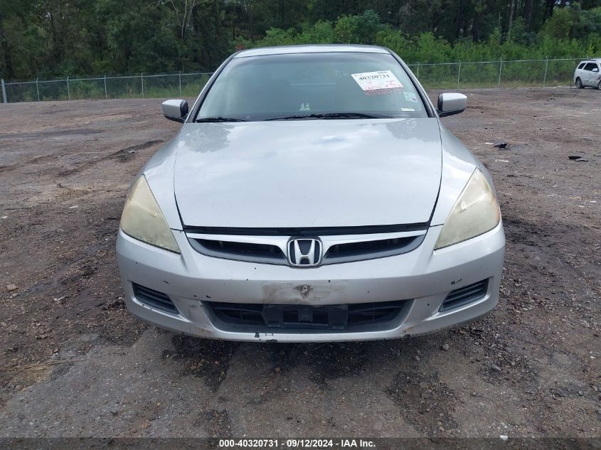 2006 Honda Accord 2.4 Lx VIN: 3HGCM56426G707261 Lot: 40320731