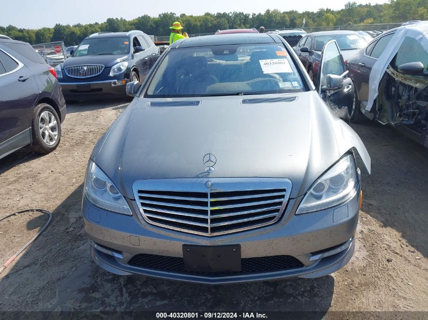 2013 Mercedes-Benz S 550 4Matic VIN: WDDNG9EB6DA499635 Lot: 40320801