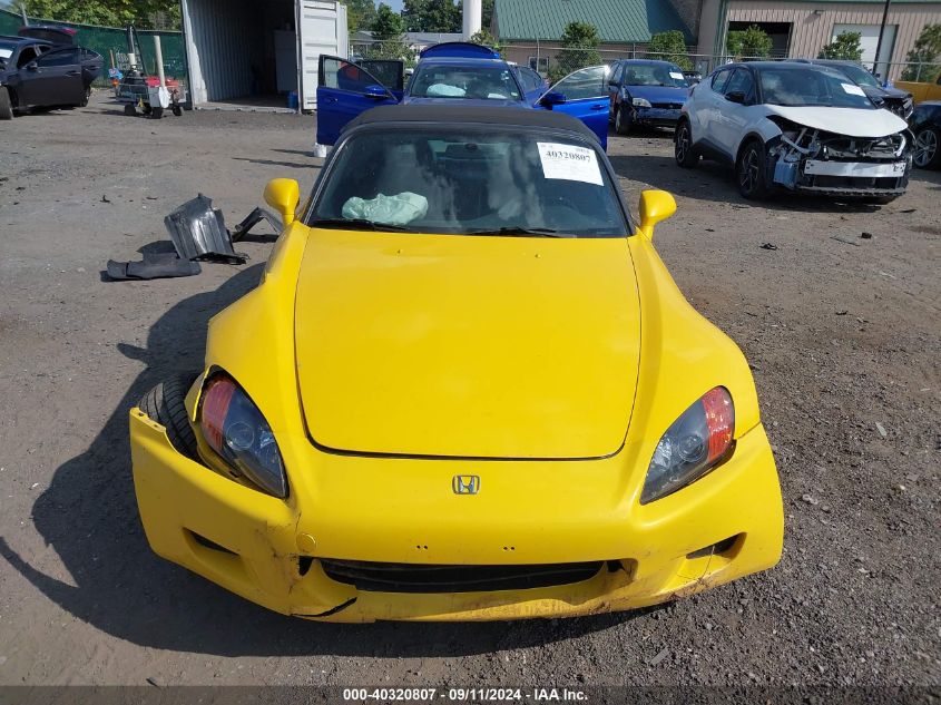 JHMAP11481T009549 2001 Honda S2000