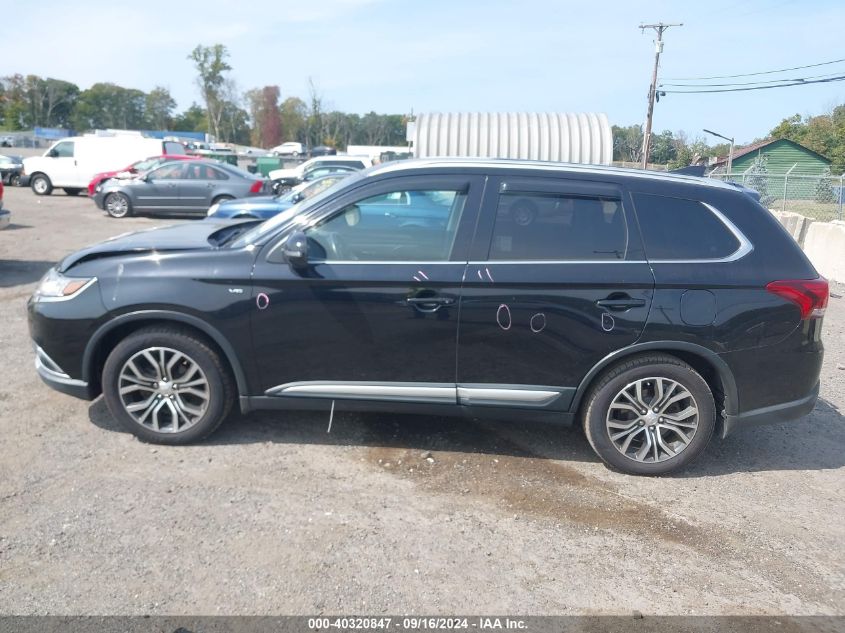 2017 Mitsubishi Outlander Gt VIN: JA4JZ4AX6HZ019571 Lot: 40320847