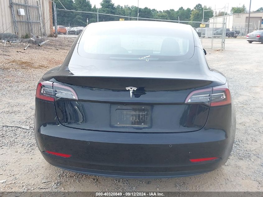 2018 Tesla Model 3 Long Range/Mid Range VIN: 5YJ3E1EA1JF157058 Lot: 40320849