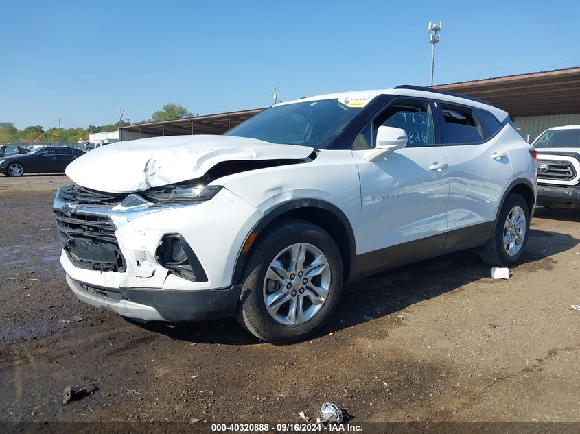 VIN 3GNKBCRS8LS691663 2020 CHEVROLET BLAZER FWD 2LT