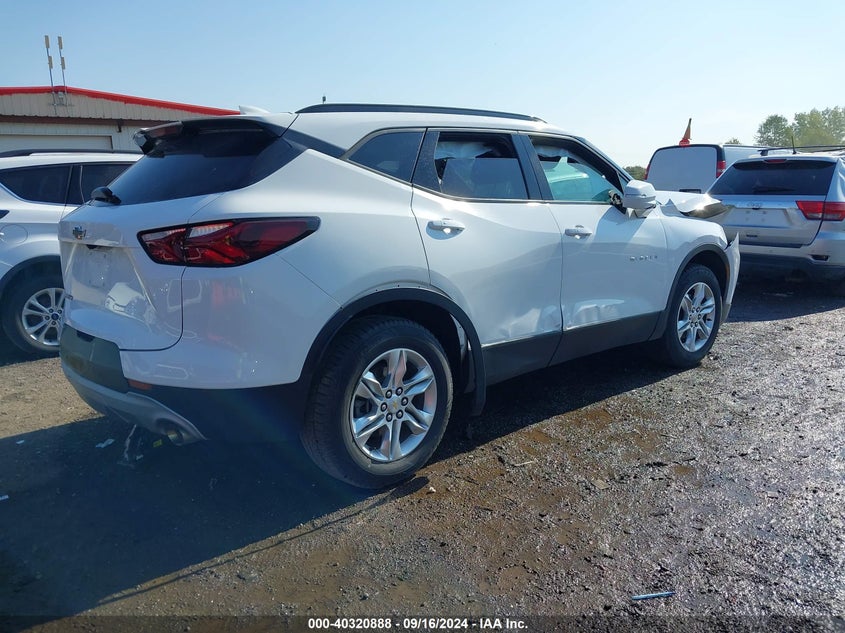 VIN 3GNKBCRS8LS691663 2020 CHEVROLET BLAZER FWD 2LT