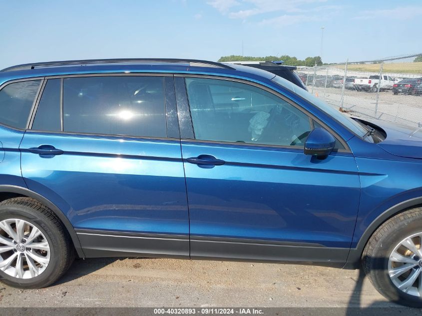 2019 Volkswagen Tiguan S VIN: 3VV0B7AX2KM017057 Lot: 40320893