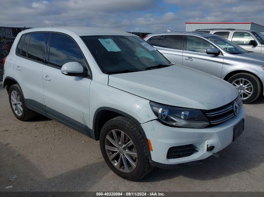 2017 VOLKSWAGEN TIGUAN 2.0T/2.0T S - WVGAV7AXXHK053536