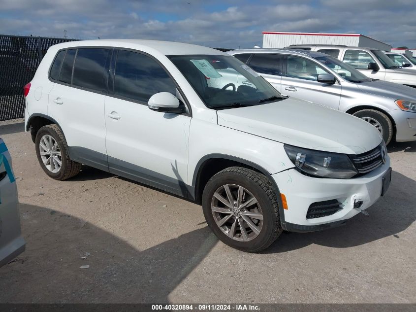 2017 VOLKSWAGEN TIGUAN 2.0T/2.0T S - WVGAV7AXXHK053536