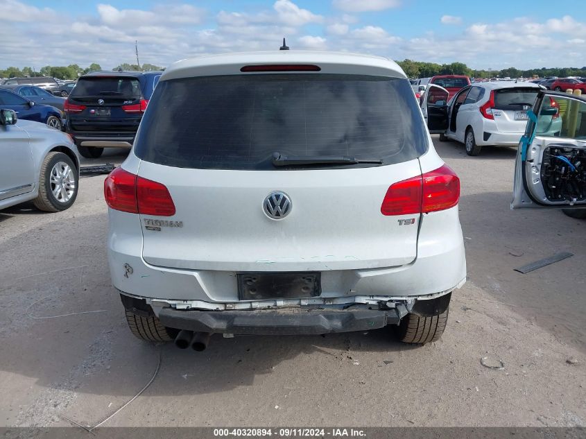 2017 VOLKSWAGEN TIGUAN 2.0T/2.0T S - WVGAV7AXXHK053536