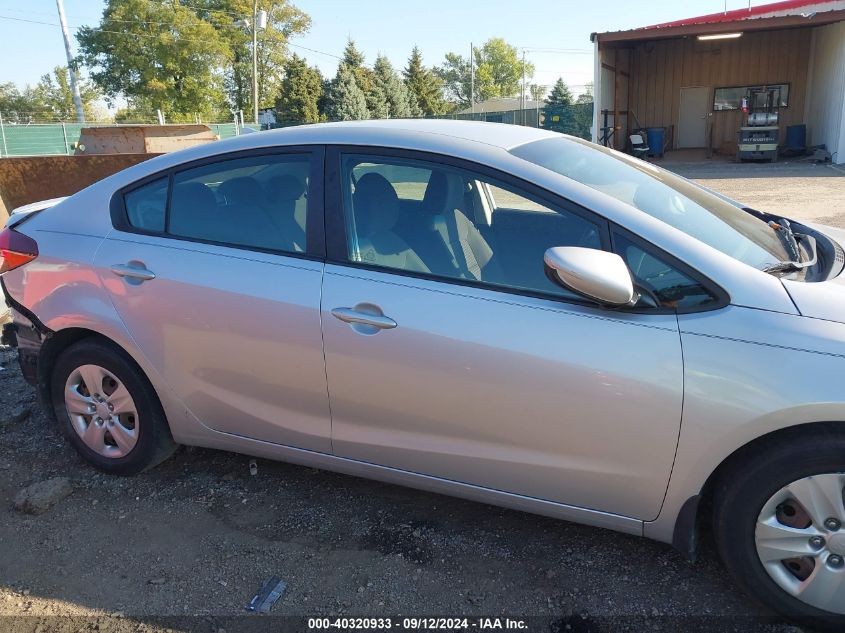 2017 Kia Forte Lx VIN: 3KPFL4A71HE118131 Lot: 40320933