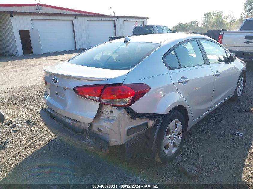 2017 Kia Forte Lx VIN: 3KPFL4A71HE118131 Lot: 40320933