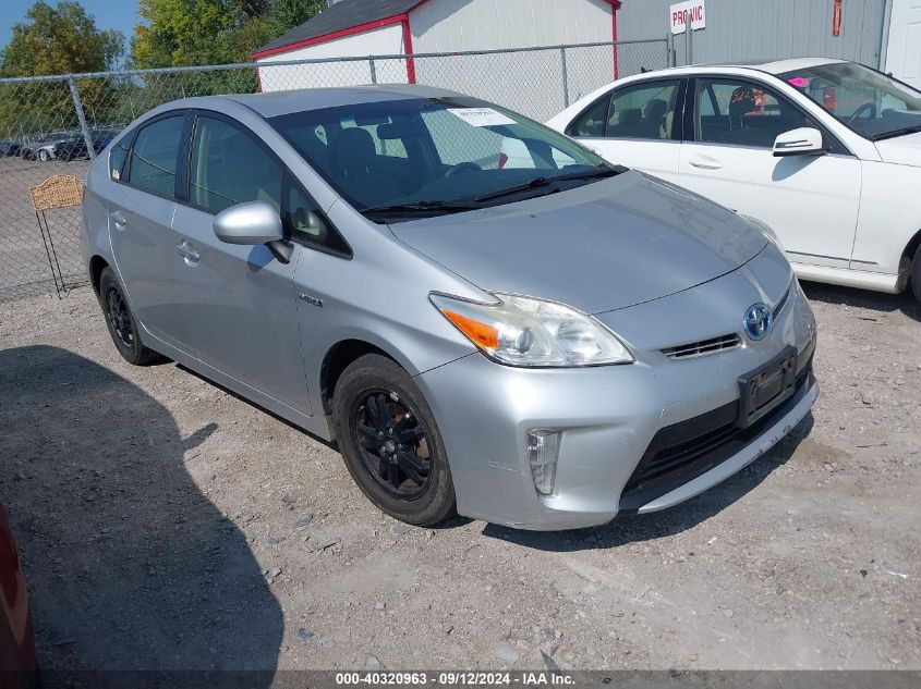 2013 Toyota Prius VIN: JTDKN3DU5D0346284 Lot: 40320963