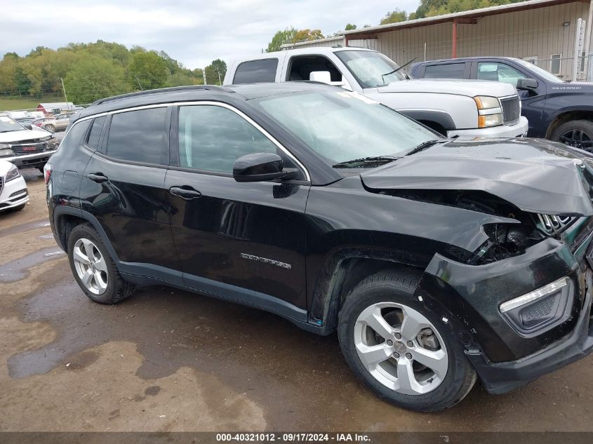 2021 Jeep Compass Latitude Fwd VIN: 3C4NJCBB4MT592403 Lot: 40321012