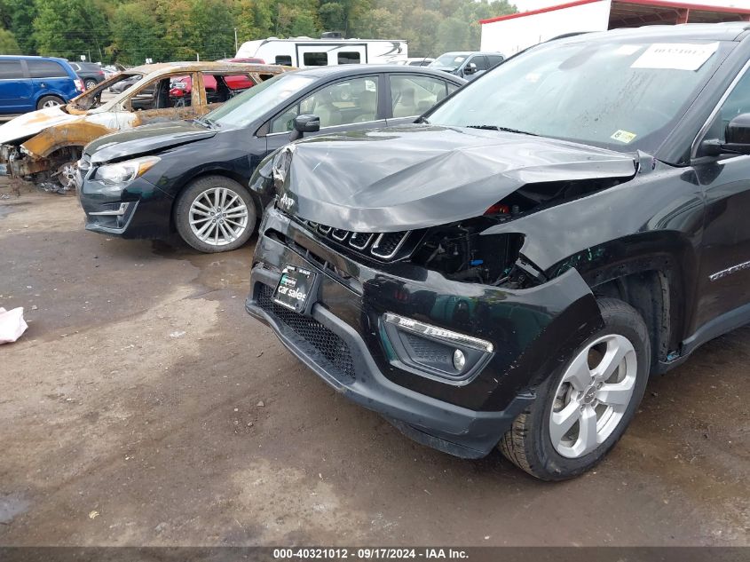 2021 Jeep Compass Latitude Fwd VIN: 3C4NJCBB4MT592403 Lot: 40321012