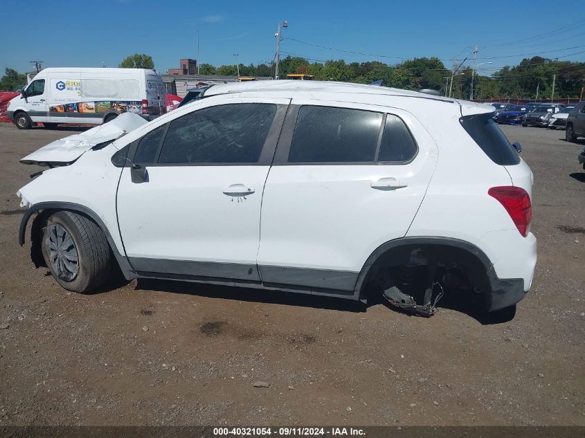 2017 Chevrolet Trax Ls VIN: KL7CJKSB3HB243139 Lot: 40321054