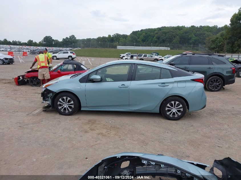 2022 Toyota Prius Xle Awd-E VIN: JTDL9MFU8N3035153 Lot: 40321061