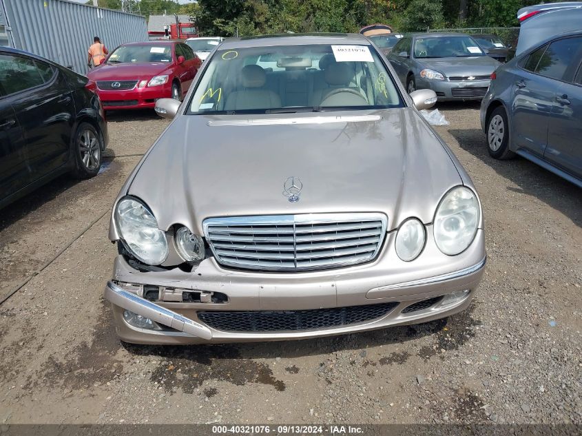 2003 Mercedes-Benz E 500 VIN: WDBUF70J03A350243 Lot: 40321076