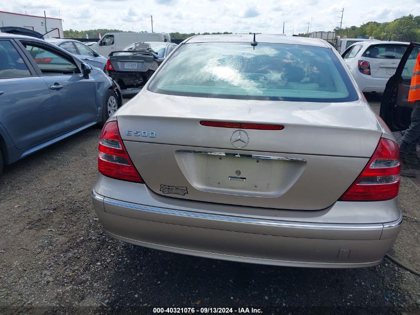 2003 Mercedes-Benz E 500 VIN: WDBUF70J03A350243 Lot: 40321076