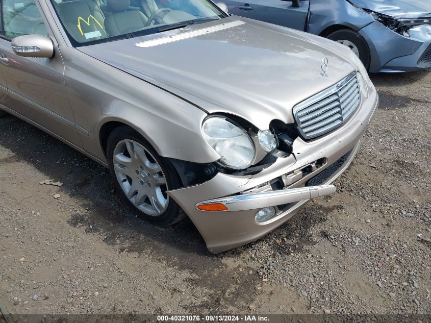 2003 Mercedes-Benz E 500 VIN: WDBUF70J03A350243 Lot: 40321076