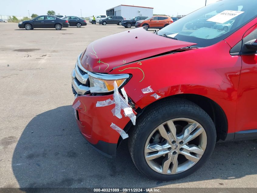 2012 Ford Edge Sel VIN: 2FMDK4JCXCBA81745 Lot: 40321089