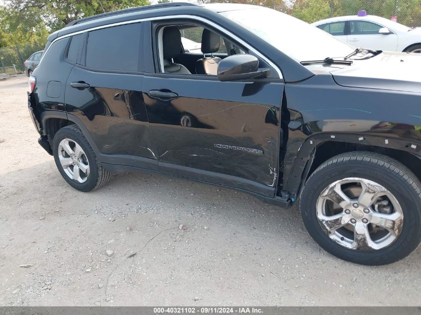 2019 Jeep Compass Latitude VIN: 3C4NJDBB7KT846611 Lot: 40321102